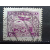 Польша, 1925. Стандарт. Авиапочта