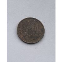 Литва 10 центов 1925