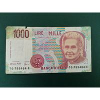 1000 лир Италия.