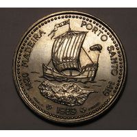 Португалия 100 Эск. 1989 Мадейра Порто Санто