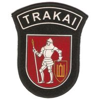 Нарукавный знак литовской полиции,город Тракай
