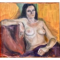 Картина. Холст, масло. 57х48 см