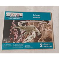 Деревянный пазл-конструктор Creatology в виде  лобстера