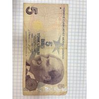 Турция 2009 г. 5 лир