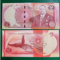 Тонга 2 паанга 2023 г UNC