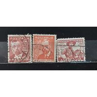 РАСПРОДАЖА. АВСТРАЛИЯ 1948г. Полная серия. Гаш.