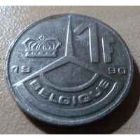 1 франк 1990 BELGIQUE