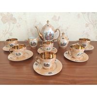 Польский чайный сервиз марки Wloclawek 1960-х годов