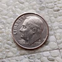 1 дайм 1993( D) года США.