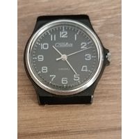 Часы слава кварц редкий механизм рабочие