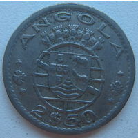 Ангола 2,5 эскудо 1956 г. Цена за 1 шт.