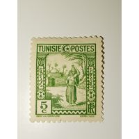 Тунис 1926 год колония Франции стандарт