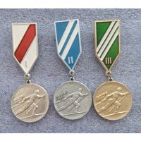 Лыжные гонки. 1.2.3.место