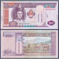 Монголия, 100 тугриков 2020 г., P-W73 (AR, главнокомандующий Дамдин Сухэ-Батор), UNC