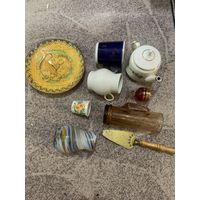 Посуда тарелка чайник чашка рюмка