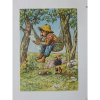 Ёжики ГДР 1965  10х15 см