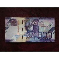 100 шиллингов Кения 2019 г.