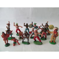 КОЛЛЕКЦИЯ ИНДЕЙЦЫ КОВБОИ ИЗ ГЕРМАНИИ