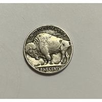 Монета. 5 центов США, 1936 г.