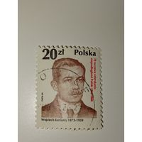 Польша 1988 Войцех Корфанты (1873–1939) - польский политический деятель, журналист и лидер силезских восстаний.