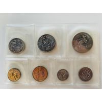 ЮАР годовой набор монет 1983. Банковская запайка SA Mint. UNC