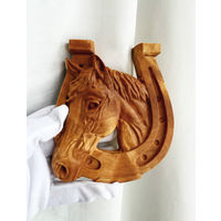 Ключница Лошадь, конь Подкова - символ удачи Сувель березы