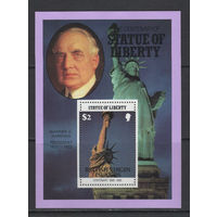 Британские Виргинские острова 1986** Столетие Статуи Свободы Президенты США