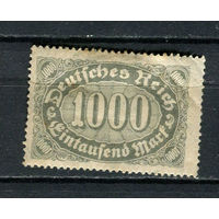 Рейх (Веймарская республика) - 1922/1923 - Цифры 1000 M - [Mi.252] - 1 марка. MH.  (Лот 61HE)-T41P6