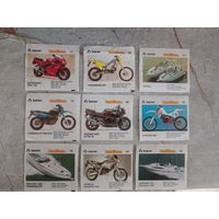 Вкладыши Bombiboom 7 Мотоциклы и катера