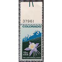 1977  Столетие штата Колорадо  США