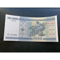 Беларусь 1000 рублей 2000 ВА