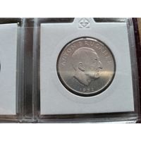 25 шиллингов 1962 Серебро 13 грамм 800 пробы 0,334 унции! Австрия Антон Брукнер! ВОЗМОЖЕН ОБМЕН!