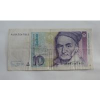 10 марок 1989 г. Германия