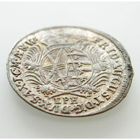 1/24 талера 1696 EPH, Германия, Саксония, Альбертинская линия, Фридрих-Август I. Коллекционное состояние