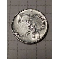 50 геллеров Чехия 1993 год