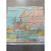 Карта политическая Европа