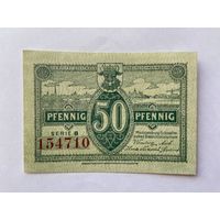 Нотгельд 50 пфеннигов Шверин. Веймарская республика - 1602