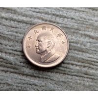 Werty71 Тайвань 1 доллар 2001 Китайская Республика