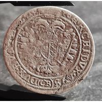 3 крейцера 1676 года Силезия, Леопольд I, РЕДКИЙ ГОД!