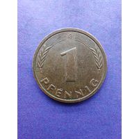 Германия ФРГ 1 пфенниг 1982 G