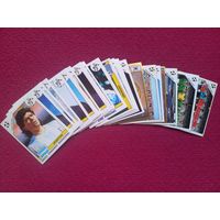 Наклейки Чемпионат Мира по футболу Италия 1990 г. Italia 90. Panini. 23 наклейки одним лотом!