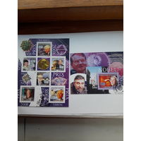 Марки Коморы Лауреаты Нобелевской премии 2008