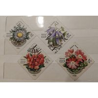 РАСПРОДАЖА КОЛЛЕКЦИИ. СССР, марки "цветы"