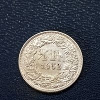 Швейцария пол франка 1952 год