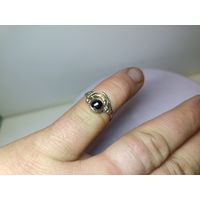 С рубля без мц. кольцо номер 5. тЗвезда925пр. 1.6см. на тонкий палец