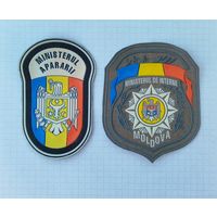 Молдова. Нашивки армии и полиции, производство "Жильбел", 2шт.