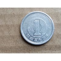 Япония 1 йена, 1980г. (D-107)