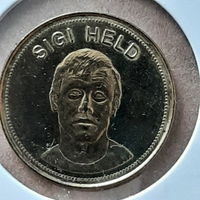 Футбольный жетон. Germany (1969). National Football Teams. Siegfried Held.