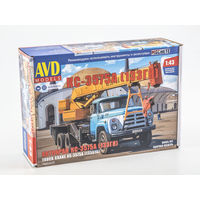Автокран КС-3575А (133ГЯ) AVD Сборная модель 1:43