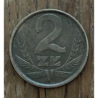 2 Злотых Польша 1979г.